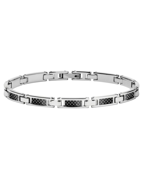 Rochet - Karbon Armband Edelstahl - Mercury