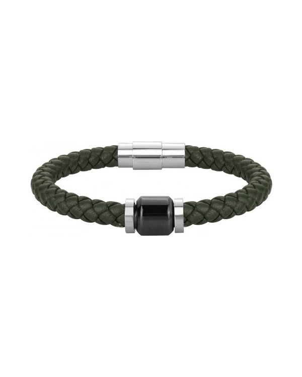 Phebus - Armband Leder, Edelstahl - Men's Classic