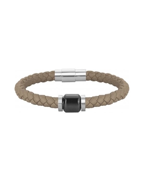 Phebus - Armband Leder, Edelstahl - Men's Classic
