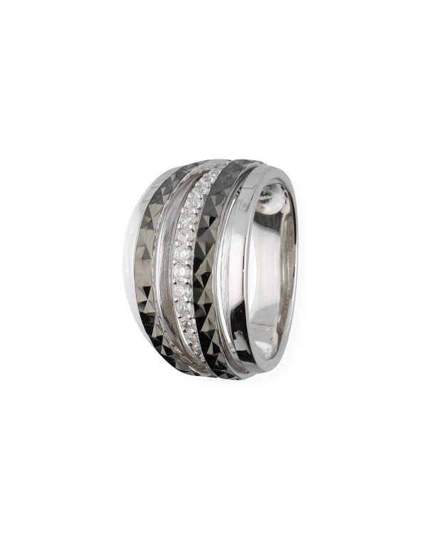bague zirconia argent 925 - Style de Carat