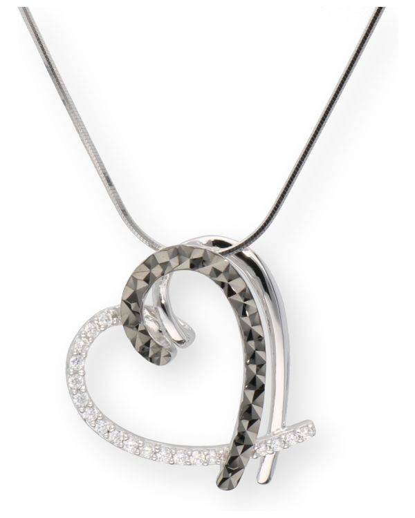 collier zirconia argent 925 - Style de Carat