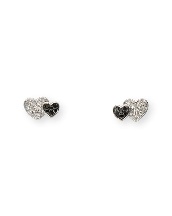 Diamant Ohrstecker Gold 9 ct - Hearts von Carat