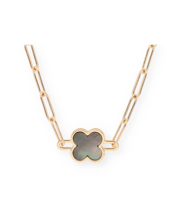 Collier Nacre Laiton plaqué - Colorstone de Carat